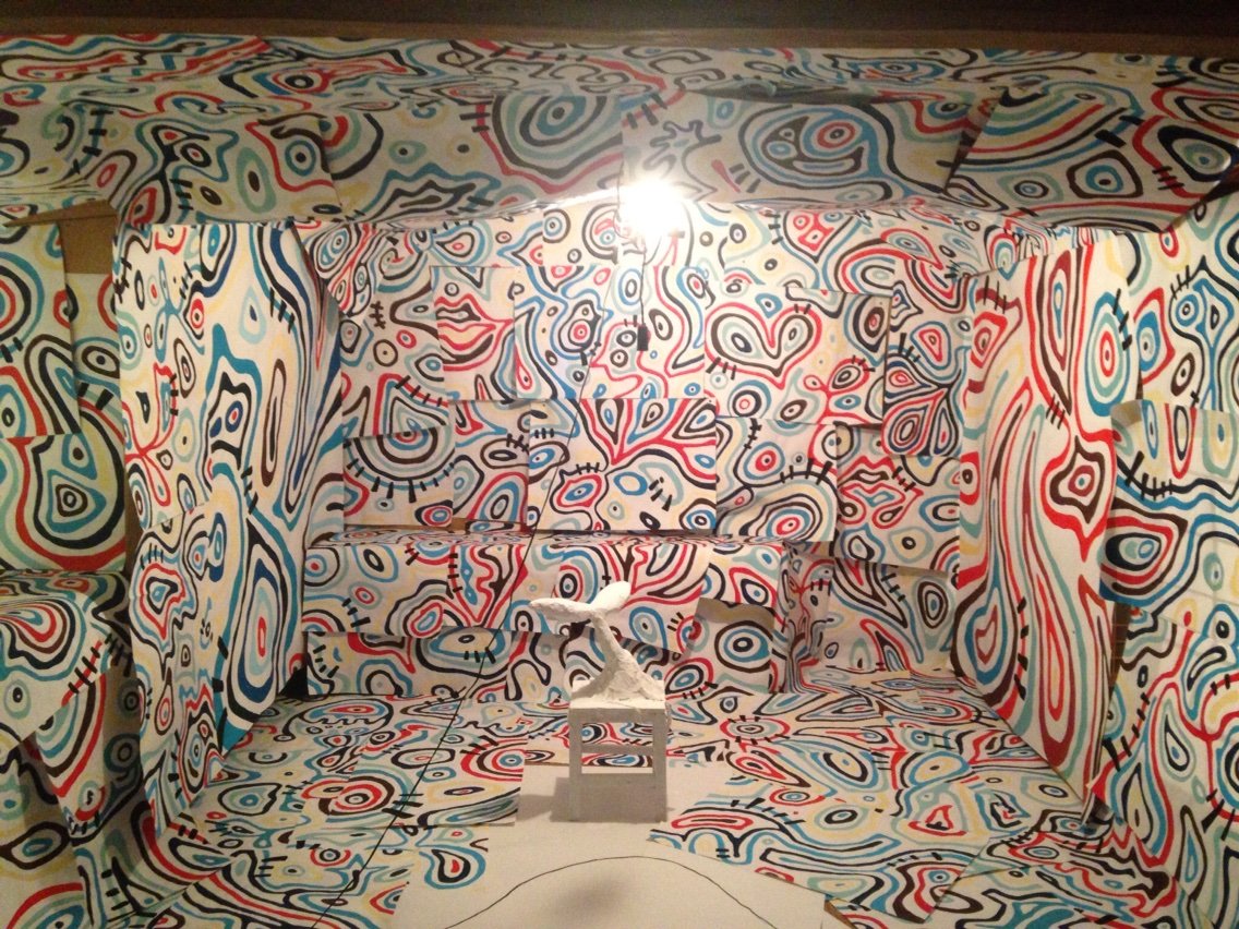 岩手千厩に凄いアート 一関市千厩町 ミソノ美容室