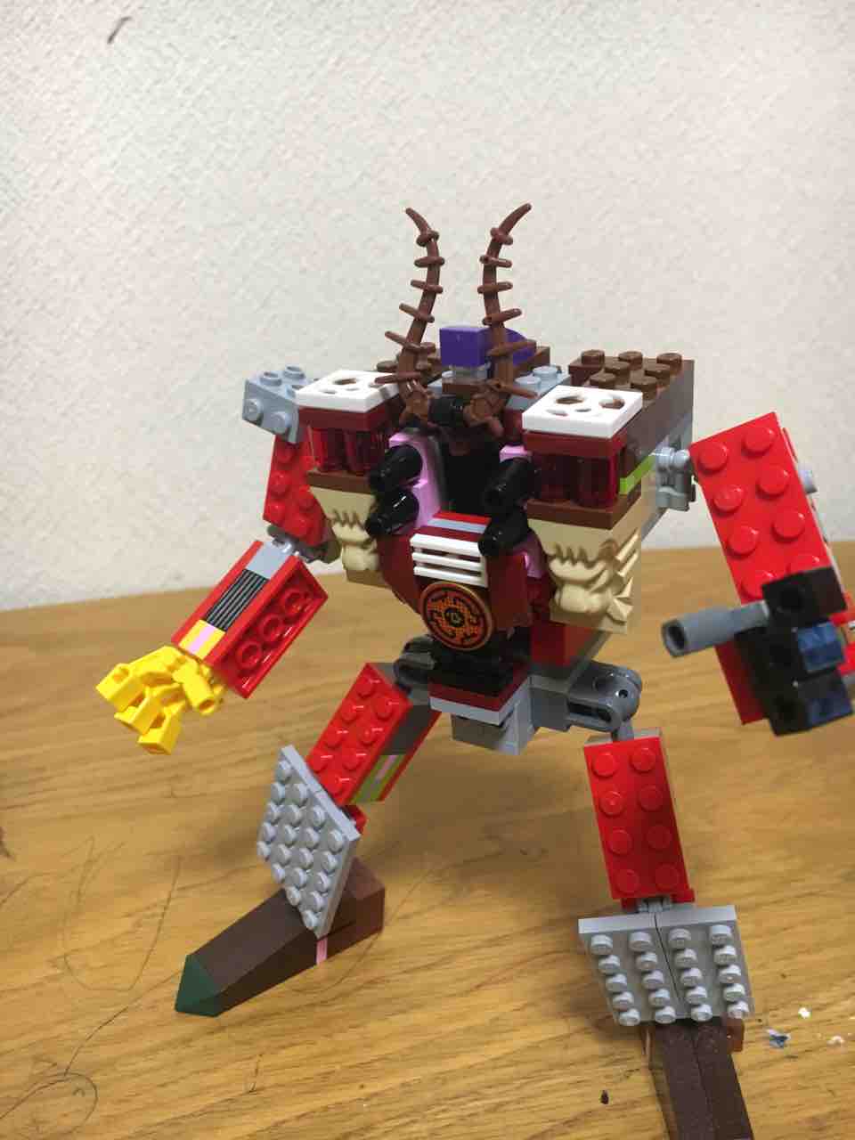 レゴロボット ボツネタ パワータイプ格闘機 二畳半武器工房