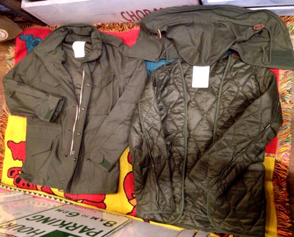 HOUSTON・M-65フード : MISSILE CHOP Clothing Store.