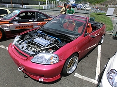 ホンダ シビッククーペ(EJ7) 左前