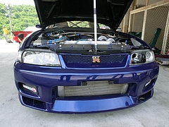 日産スカイラインGT-R(BCNR33) フロントマスク