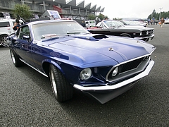 1969年式フォード・マスタング マッハ1右前