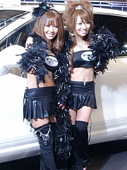 どこかのブースのコンパリオンのお姉さん達