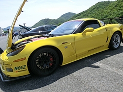 シボレー・コルベットZ06(C6)左側面