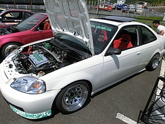 ホンダ・シビッククーペ(EJ7)左側面