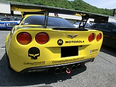 シボレー・コルベットZ06(C6)リヤビュー