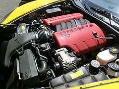 シボレー・コルベットZ06(C6)LS7エンジン