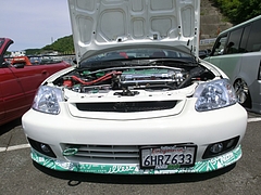 ホンダ・シビッククーペ(EJ7)フロントマスク
