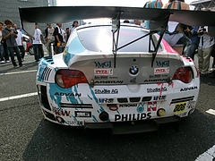 初音ミクStudie GLAD BMW・Z4リヤビュー