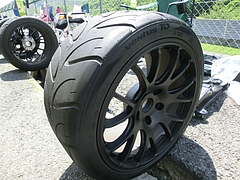 シボレー・コルベットZ06(C6)リアタイヤ