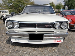 日産スカイライン2000GT-R(KPGC10)前面