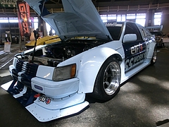 SSワークスelfレビン(AE86)左前