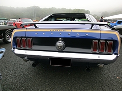 1969年式フォード・マスタング マッハ1リヤビュー