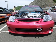 ホンダ シビッククーペ(EJ7)フロントマスク