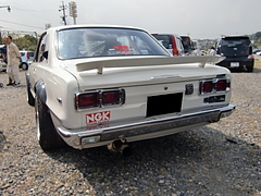 日産スカイラインGT-R(KPGC10)左後ろ