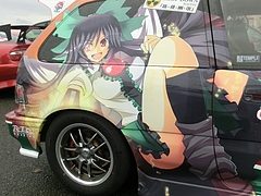 痛車ホンダ・シビック右側面