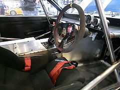 SSワークスelfレビン(AE86)車内