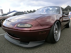 ユーノス ロードスター左前