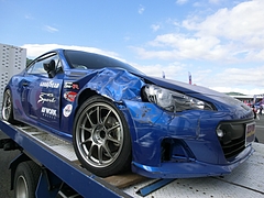 スバルBRZ右前