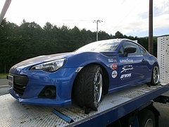 スバルBRZ左前
