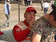 サイン会でのモンスター田嶋さん