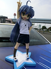痛車スバル・レガシィB4(BP5)フィギュア