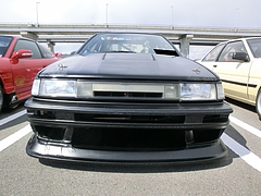 トヨタ カローラ・レビン(AE86)フロントマスク
