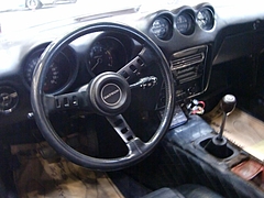 日産フェアレディZ(S30)BRE仕様 運転席