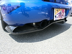 痛車スバル・インプレッサWRX STi(GRB)マフラー