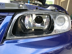 日産スカイラインGT-R(BCNR33)ヘッドライト