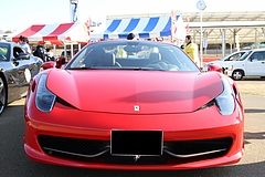 フェラーリ458スパイダー フロントマスク
