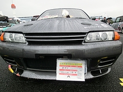 痛車 日産・スカイラインGT-R(BNR32)フロントマスク