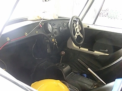 トヨタ・スポーツ800(UP15)車内