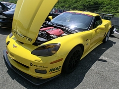 シボレー・コルベットZ06(C6) 左前