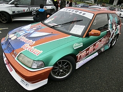 痛車ホンダ・シビック 左前