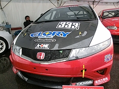ホンダ・シビック タイプRユーロ(FN2)スーパー耐久仕様フロントマスク