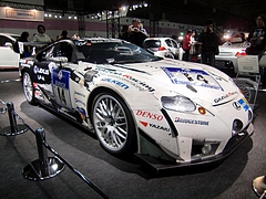 レクサスLF-Aニュル24時間耐久レース参戦車両右前