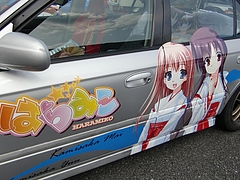 痛車シビック SiR(EK4)左側面