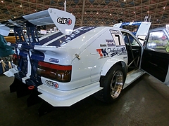 SSワークスelfレビン(AE86)右後ろ
