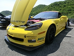 シボレー・コルベットZ06(C6)左前