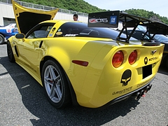 シボレー・コルベットZ06(C6)左後ろ