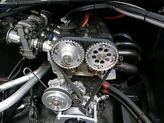 SSワークスelfレビン(AE86)4A-Gエンジン
