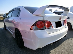 ホンダ・シビックタイプR(FD2)左後ろ