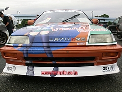 痛車ホンダ・シビック フロントマスク