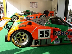 マツダ787B右側面