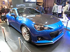 スバルBRZ STiコンセプト右前