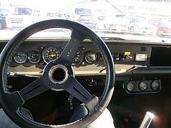 シムカ・ラリー3運転席