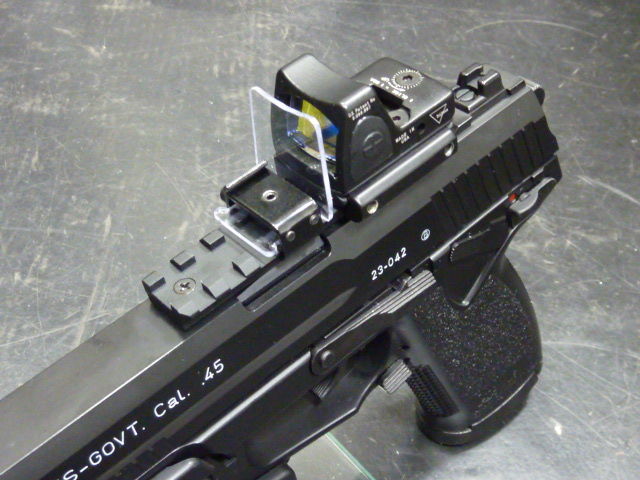 ソーコムMK23 カスタム編 レール取り付け : =Garage