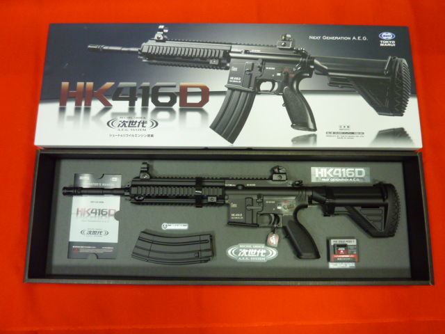 HK416D 次世代電動ガン入荷~ : =Garage MISSION HK416D 次世代電動ガン入荷~ : =Garage MISSION