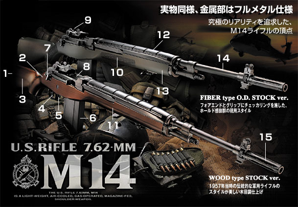 M14スナイパーライフル ｇａｒａｇｅ ｍｉｓｓｉｏｎ サバゲー カスタムブログ